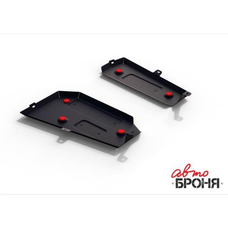 Стальная защита топливного бака HAVAL H2 2014-2018 (1.5T, МКПП, полный привод) | АВТОБРОНЯ / Россия