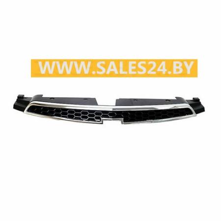 Решетка радиатора верхняя + хромированный молдинг CHEVROLET CRUZE J300 2008-2012 | AVG / Чехия - Тайвань - Китай
