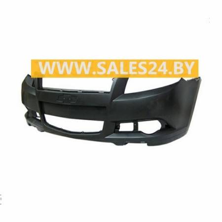 Бампер передний черный (ХЭТЧБЭК) CHEVROLET AVEO T255 2008-2011 | AVG / Чехия - Тайвань - Китай