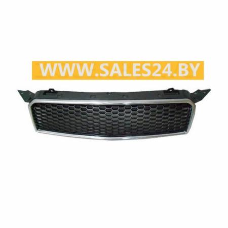 Решетка радиатора с хромированным молдингом (ХЭТЧБЭК) CHEVROLET AVEO T255 2008-2011 | AVG / Чехия - Тайвань - Китай