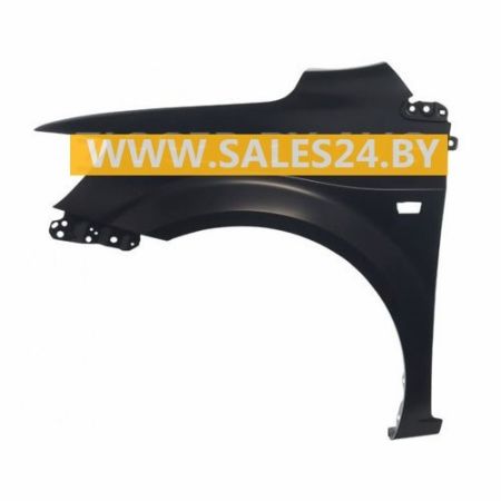 Крыло переднее левое с отв. повторителя поворота (СЕДАН) CHEVROLET AVEO T300 2011-2013 | TYG / Тайвань
