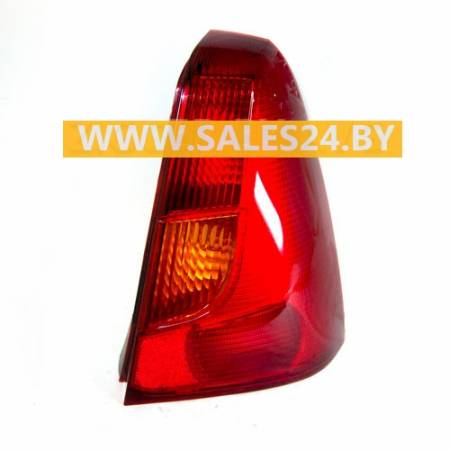 Фонарь задний красно-желтый правый DACIA LOGAN 2004-2008 / RENAULT LOGAN 2004-2009 | TYC / Тайвань