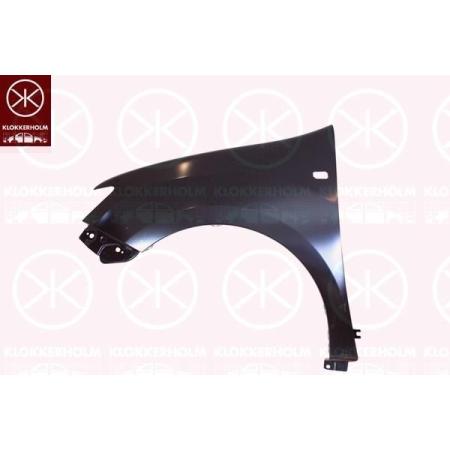 Крыло переднее левое с отв. повторителя поворота RENAULT SANDERO 2014-2021 / RENAULT LOGAN 2013-2021 | AVG / Чехия - Тайвань - Китай
