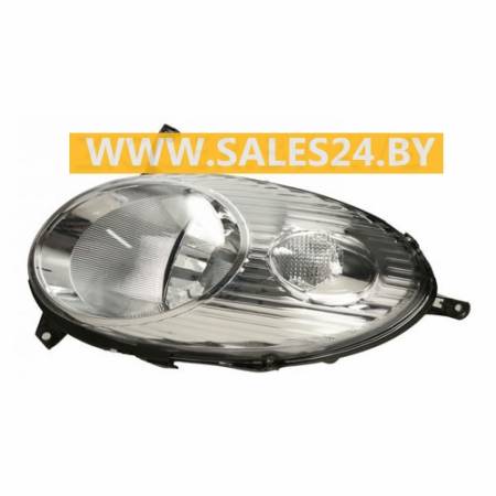Фара передняя электрорегулировка хромированный отражатель правая NISSAN MICRA K12 2003-2007 | TYC / Тайвань