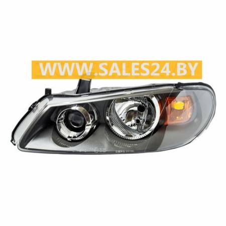 Фара передняя электрорегулировка серый отражатель левая NISSAN ALMERA N16 2003-2006 | TYC / Тайвань