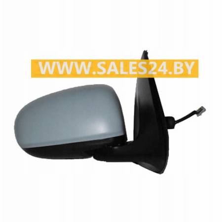 Зеркало грунтованное элекртическое правое NISSAN ALMERA N16 2000-2006 | AVG / Чехия - Тайвань - Китай