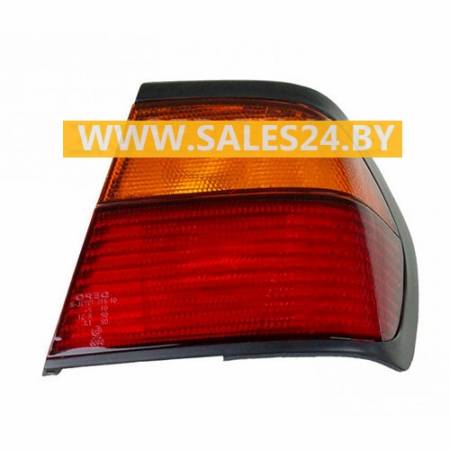 Фонарь задний наружный красно-желтый правый (СЕДАН) NISSAN PRIMERA P10 1990-1996 | DEPO / Тайвань
