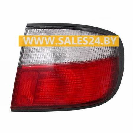 Фонарь задний наруж. пр. кр.-бел. SDN 96-99 DEPO NISSAN PRIMERA P11 (06/1996-12/2001) | 16 68 071 2