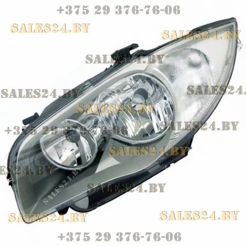 Фара передняя левая под электрокорректор серый отражатель BMW 1 E87 2004-2007 | TYC / Тайвань