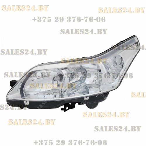 Фара передняя левая с электрокорректором CITROEN C4 2004-2008 | TYC / Тайвань