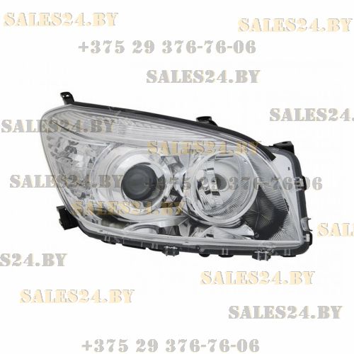 Фара передняя правая хромированная без моторчика (ЕВРОПА) TOYOTA RAV-4 XA30 2005-2008 | TYC / Тайвань