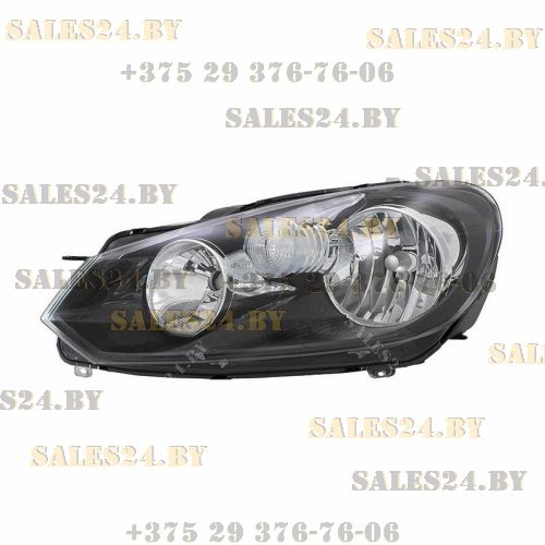 Фара передняя левая с электрокорректором VW GOLF 6 2008-2013 | TYC / Тайвань