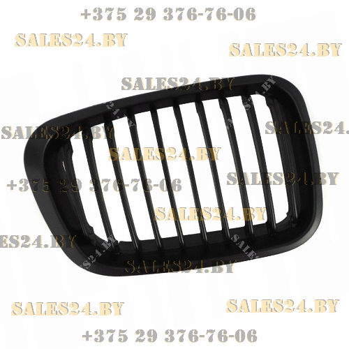 Решетка радиатора левый черный/черный BMW 3 (E46), SDN/комби, 06.98-09.01 | Polcar / Польша