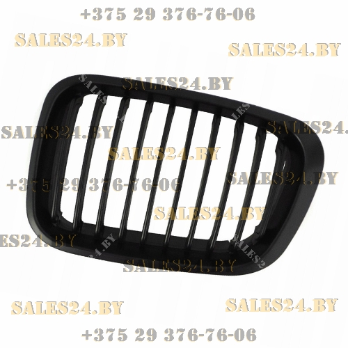 Решетка радиатора правый черный/черный BMW 3 (E46), SDN/комби, 06.98-09.01 | Polcar / Польша