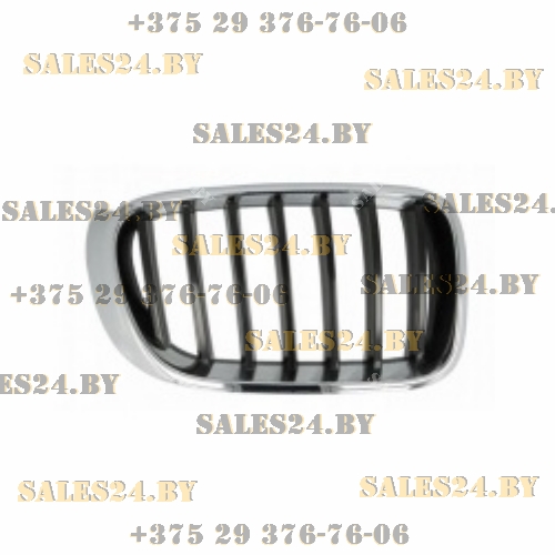 Решетка радиатора правая черная BMW X3 (F25), 03.14-08.17 | Polcar / Польша