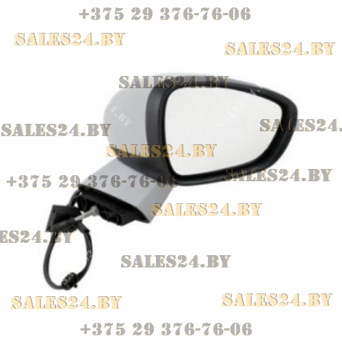 Зеркало боковое в сборе правое CITROEN C5 (RD/TD), 01.08- | Polcar / Польша