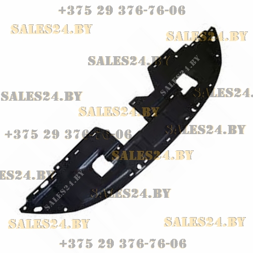 Защита бампера переднего нижняя CITROEN C-CROSSER 2008-2012 | Polcar / Польша