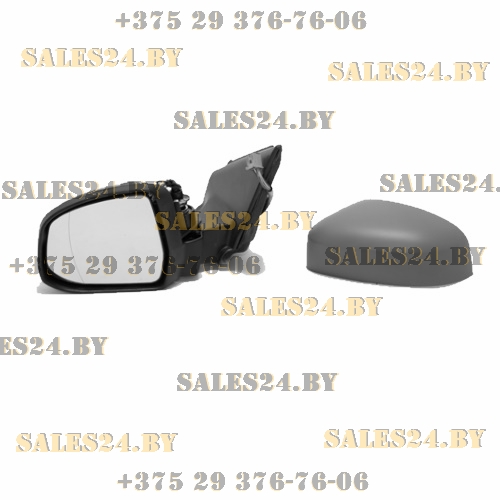 Зеркало боковое в сборе левое FORD MONDEO (BA7), 09.10-02.15 | Polcar / Польша