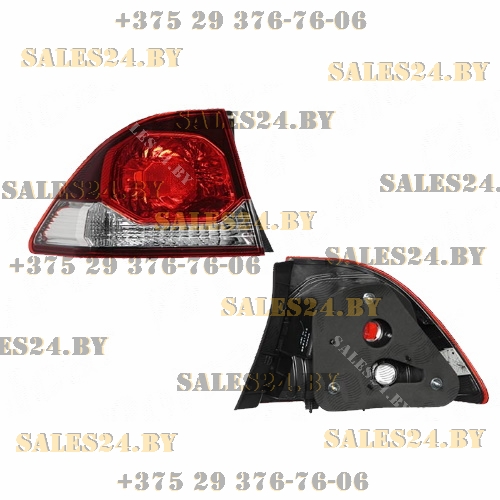 Фонарь задний правый HONDA CIVIC (FD) SDN, 10.05-12.11 | Polcar / Польша