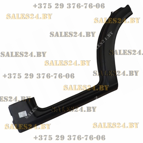 Порог правый под переднюю дверь + арка передняя + стойка MERCEDES SPRINTER / VW LT 1995-2006 | Polcar / Польша