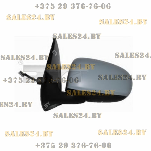 Зеркало боковое в сборе левое NISSAN ALMERA (N16), 03.00-12.02 | Polcar / Польша