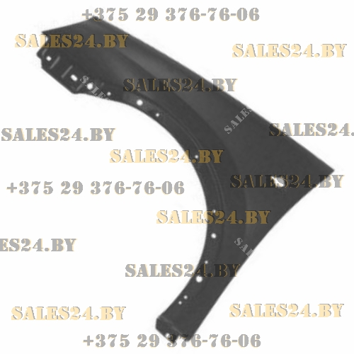 Крыло переднее левое OPEL CORSA C 2000-2006 / OPEL COMBO 2001-2011 | Polcar / Польша