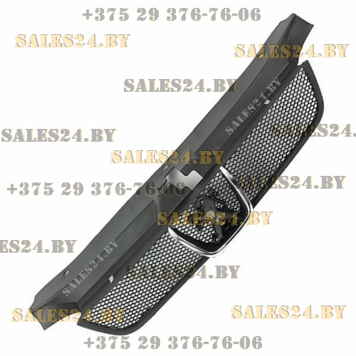 Решетка радиатора хром/черная PEUGEOT 406 (8_), 04.99-04.04 | Polcar / Польша