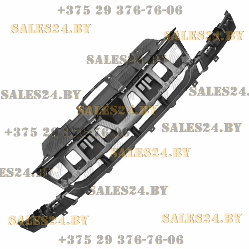 Усилитель бампера переднего RENAULT MEGANE III, 10.08-11.13 | Polcar / Польша