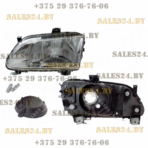 Фара передняя правая RENAULT MEGANE (_A)/SCENIC, 09.95-09.99 | Polcar / Польша
