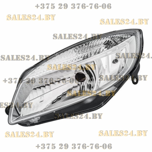 Фара передняя левая SKODA ROOMSTER/PRAKTIK (5J), 07.06-04.10 | Polcar / Польша