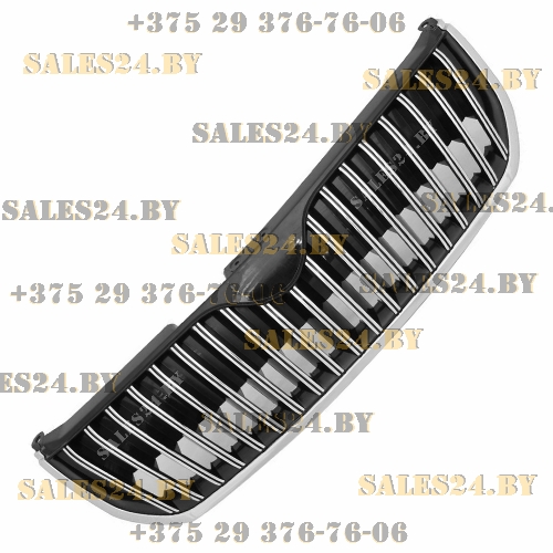 Решетка радиатора хром/черная SKODA SUPERB (3T), 06.08-06.13 | Polcar / Польша