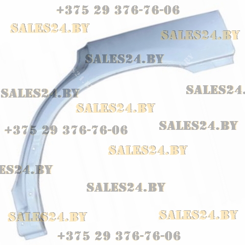 Арка задняя левая SUBARU FORESTER 2002-2008 | Polcar / Польша