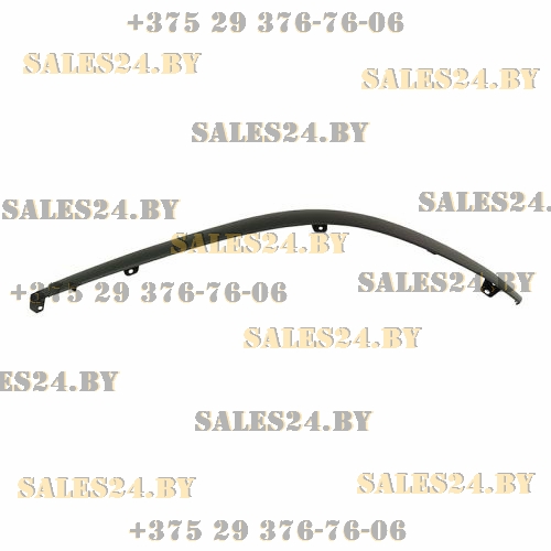 Юбка бампера переднего левая TOYOTA AURIS (E15), 03.07-04.10 | Polcar / Польша