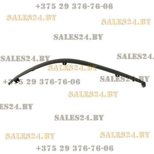 Юбка бампера переднего правая TOYOTA AURIS (E15), 03.07-04.10 | Polcar / Польша