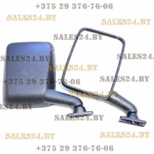 Зеркало боковое в сборе правое VOLKSWAGEN LT28/31/35, 75-04.96 | Polcar / Польша