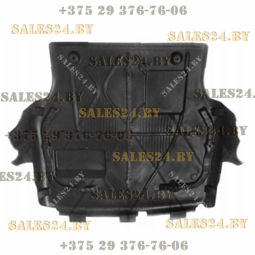 Защита двигателя без отв. (PP/PPE) VW TRANSPORTER / MULTIVAN / CARAVELLE T5 2003-2015 | Polcar / Польша