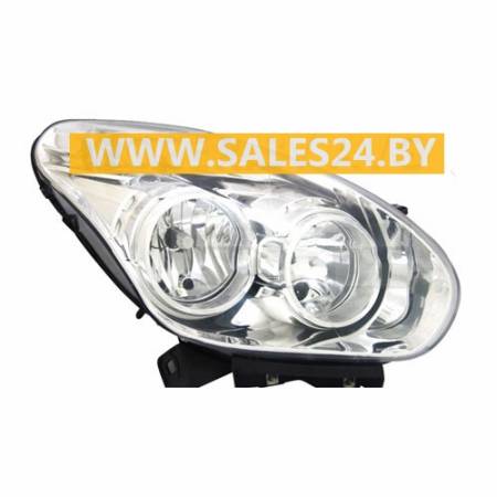 Фара передняя под электрокорректор правая FIAT DOBLO 2010-2015 | TYC / Тайвань