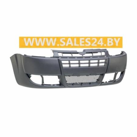 Бампер передний черный FIAT DOBLO 2005-2010 | AVG / Чехия - Тайвань - Китай