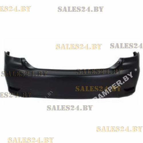 Бампер задний 10-13 без отв.парктроника TOYOTA COROLLA 10 E140-E150 2007-2013 | AVG / Чехия — Тайвань — Китай