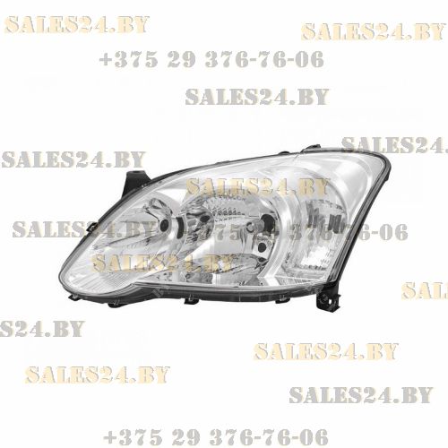 Фара передняя левая с электрокорректором (VALEO TYPE ХЭТЧБЭК 3/5ДВ.) TOYOTA COROLLA E120 / E12 2004-2007 | DEPO / Тайвань