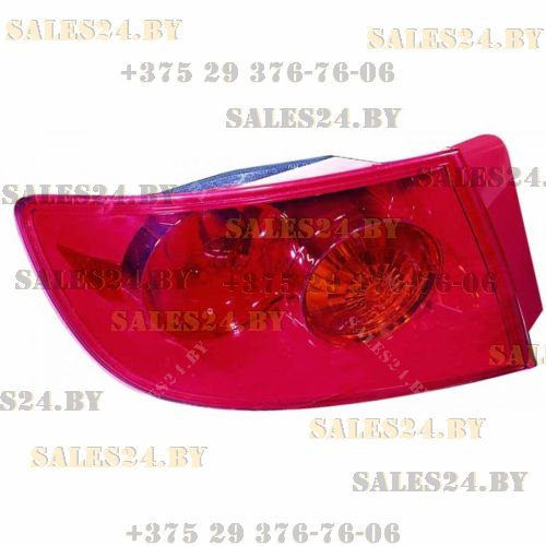 Фонарь задний лев (красный) MAZDA: 3 03-, 4D | DEPO / Тайвань