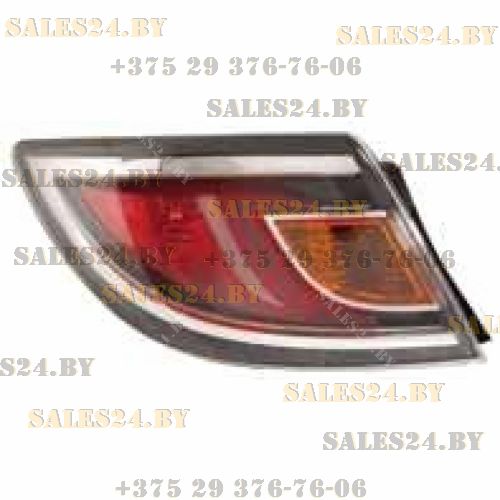 Фонарь задний внешний левый внутри красный (ЕВРОПА СЕДАН/ХЭТЧБЭК) MAZDA 6 2010-2012 | DEPO / Тайвань