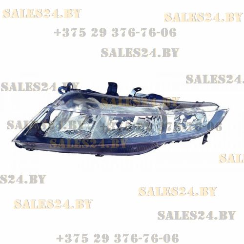 Фара передняя левая с электрокорректором (ХЭТЧБЭК 5ДВ.) HONDA CIVIC 2006-2008 | DEPO / Тайвань