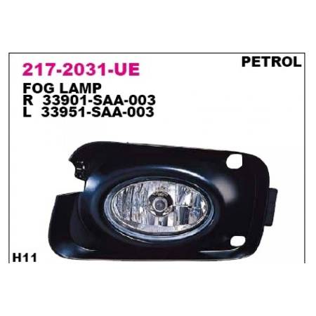 Фара противотуманная передняя левая 2.0, 2.4 (ЕВРОПА) HONDA ACCORD 2003-2005 | DEPO / Тайвань