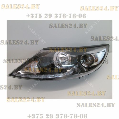 Фара передняя левая с ДИОД KIA SPORTAGE SL 2010-2016 | DEPO / Тайвань