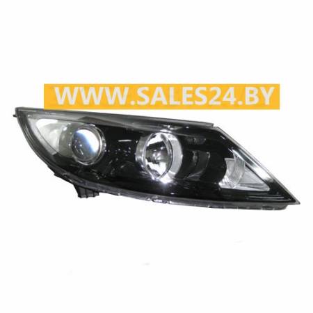 Фара передняя электрорегулировка H7/H7 + ДИОД правая (ЕВРОПА) KIA SPORTAGE SL 2010-2016 | TYC / Тайвань
