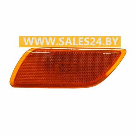 Указатель поворота желтый в бампер левый (США) FORD FOCUS 2001-2007 | TYC / Тайвань