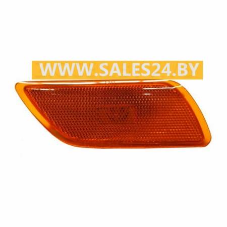 Указатель поворота желтый в бампер правый (США) FORD FOCUS 2001-2007 | TYC / Тайвань