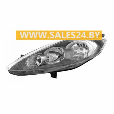 Фара передняя левая с электрокорректором черный отражатель FORD FIESTA 2008-2012 | TYC / Тайвань