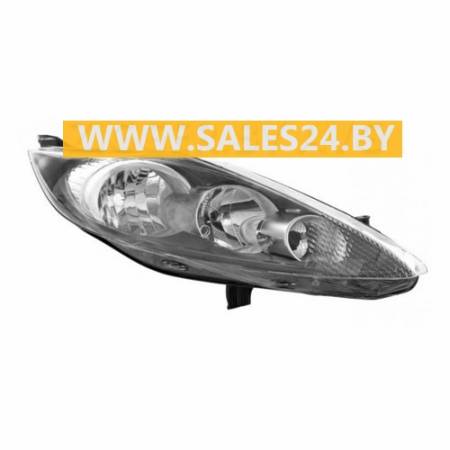 Фара передняя правая с электрокорректором черный отражатель FORD FIESTA 2008-2012 | TYC / Тайвань